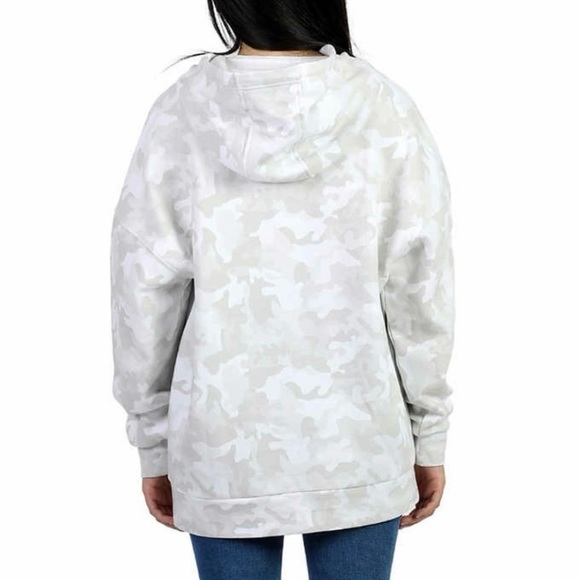 Lazypants Oversized Relaxed Fit Women’s Fleece Hoodie, Size Medium - Picture 3 of 13